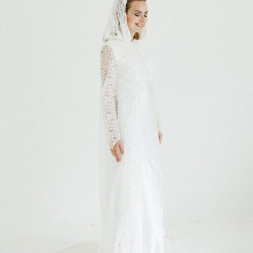 Vintage Wedding Dress by Magpie Wedding