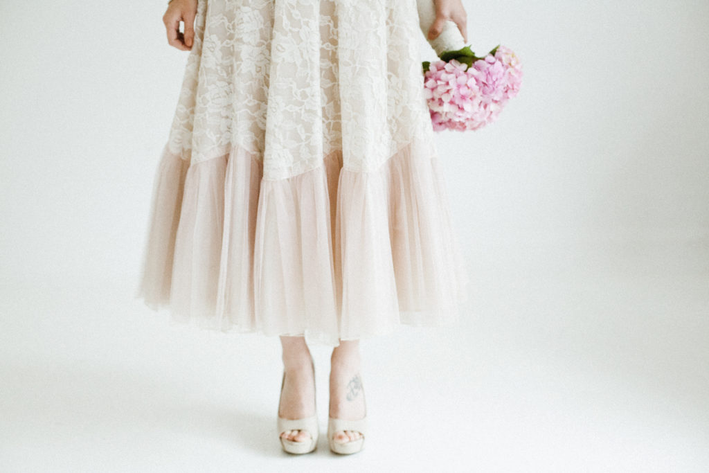 Vintage Wedding Dress by Magpie Wedding