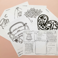 6 Page Wedding Kids Colouring In & Activity Games Pack Download