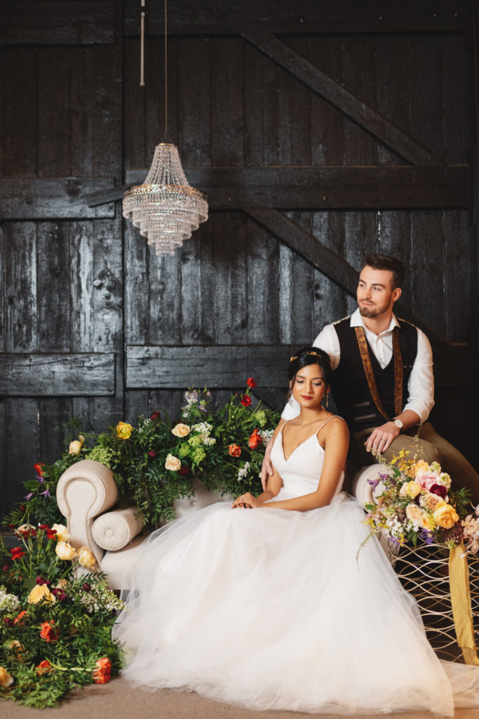 Luxe Barn Wedding Inspiration at South Farm Hertfordshire