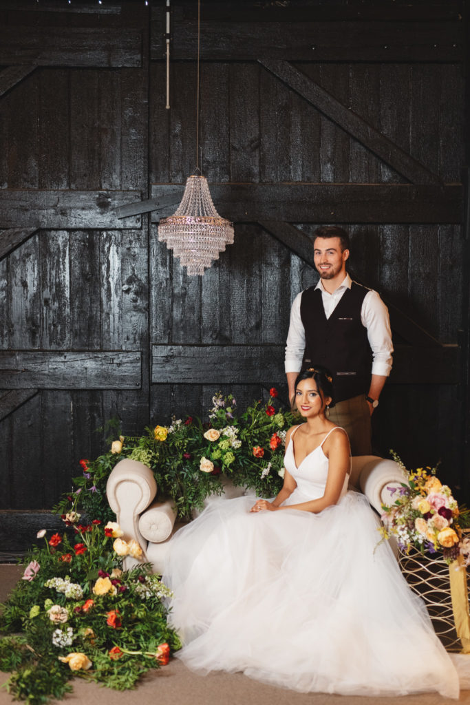 Luxe Barn Wedding Inspiration at South Farm Hertfordshire