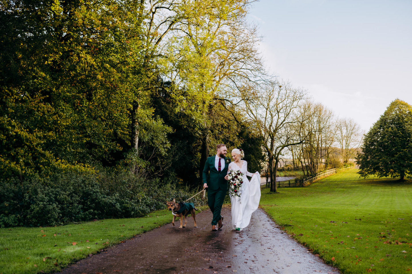 Intimate Modern Vintage Marquee Wedding In Allington, Wiltshire