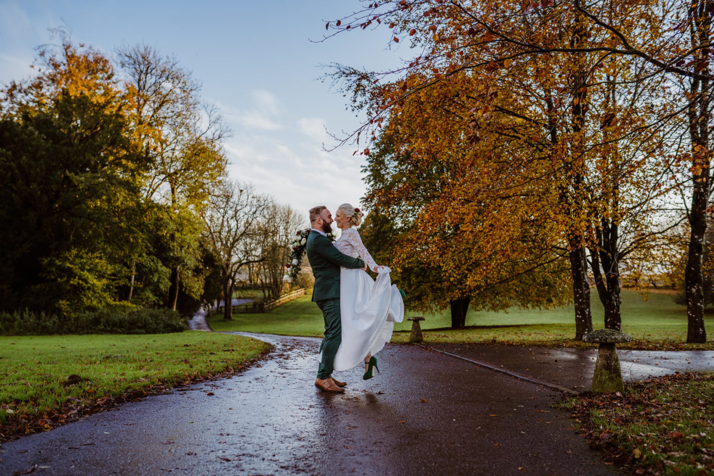 Intimate Modern Vintage Marquee Wedding In Allington, Wiltshire