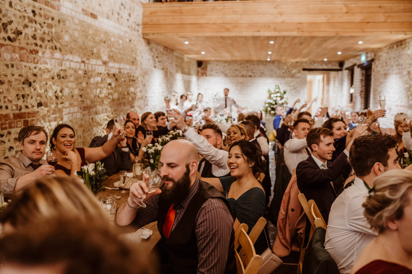 Intimate Modern Vintage Marquee Wedding In Allington, Wiltshire