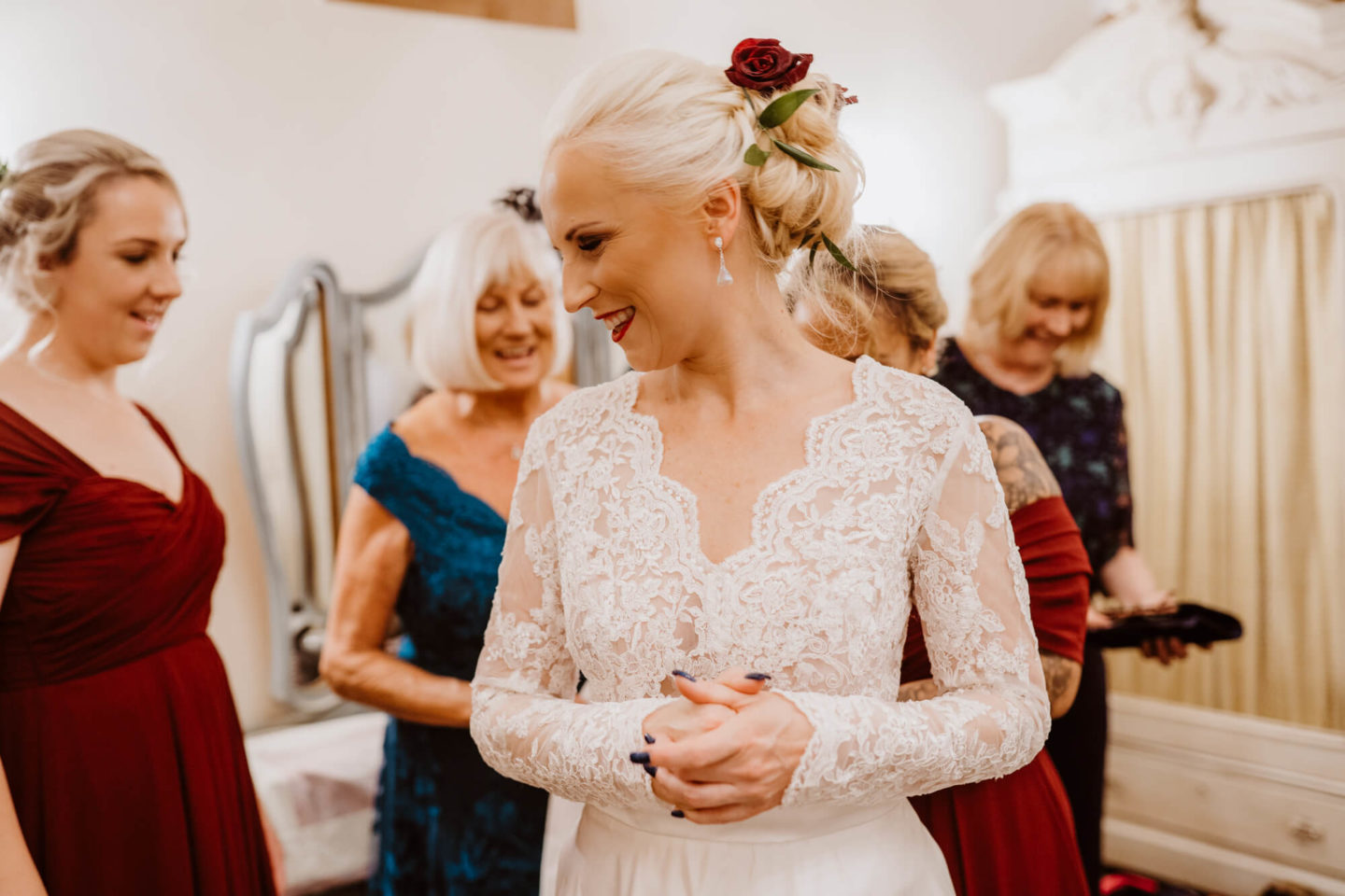 Intimate Modern Vintage Marquee Wedding In Allington, Wiltshire