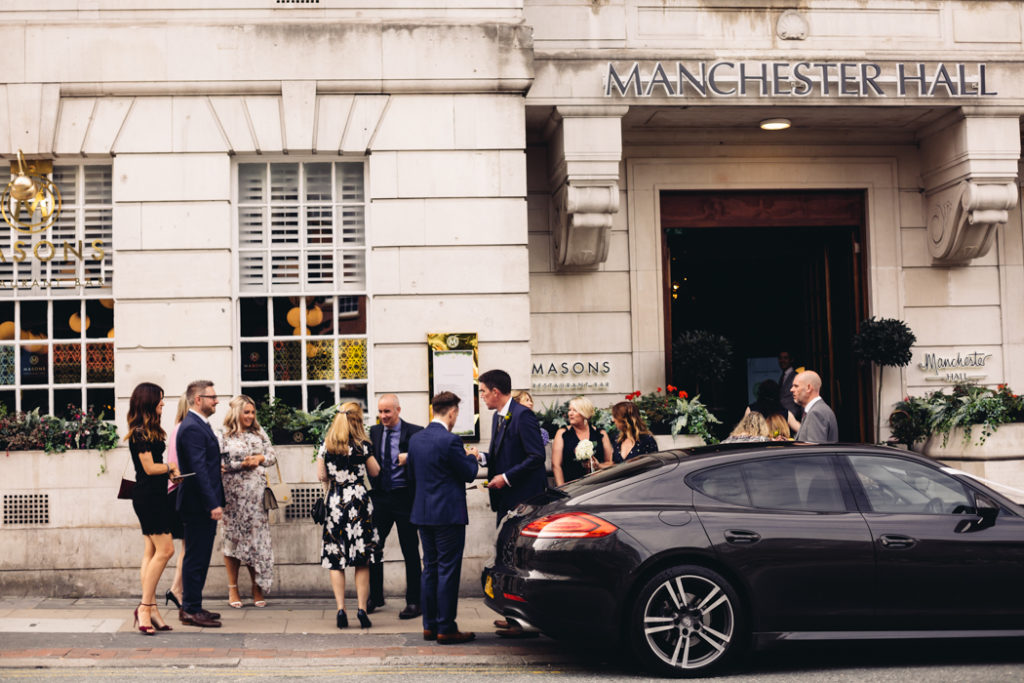 Northern Cool Vintage City Wedding at Manchester Hall