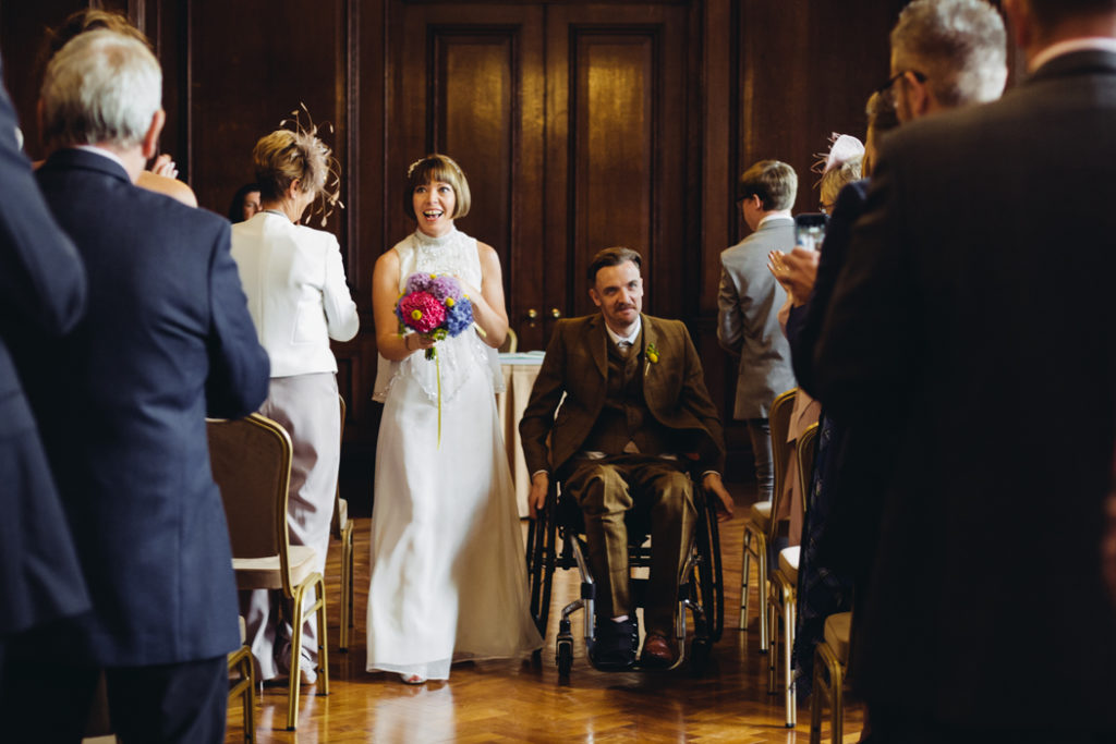 Northern Cool Vintage City Wedding at Manchester Hall