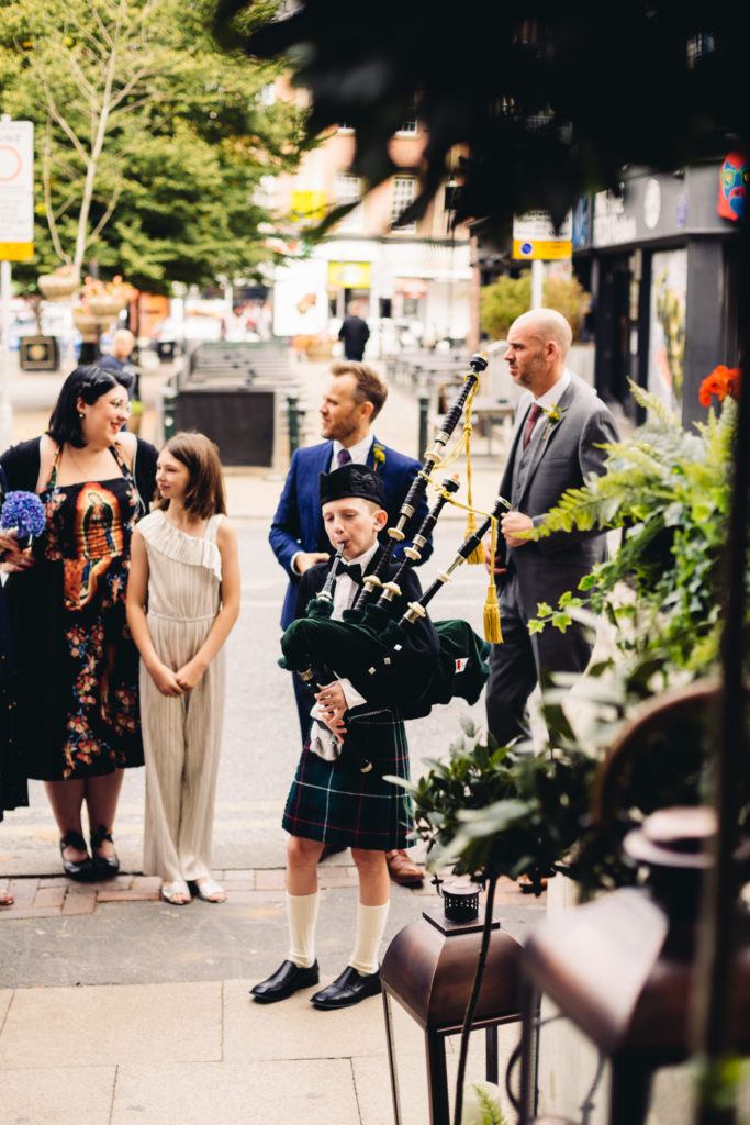 Northern Cool Vintage City Wedding at Manchester Hall