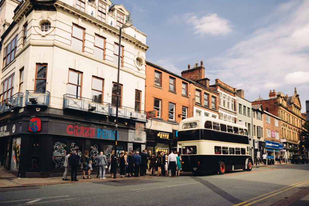 Northern Cool Vintage City Wedding at Manchester Hall