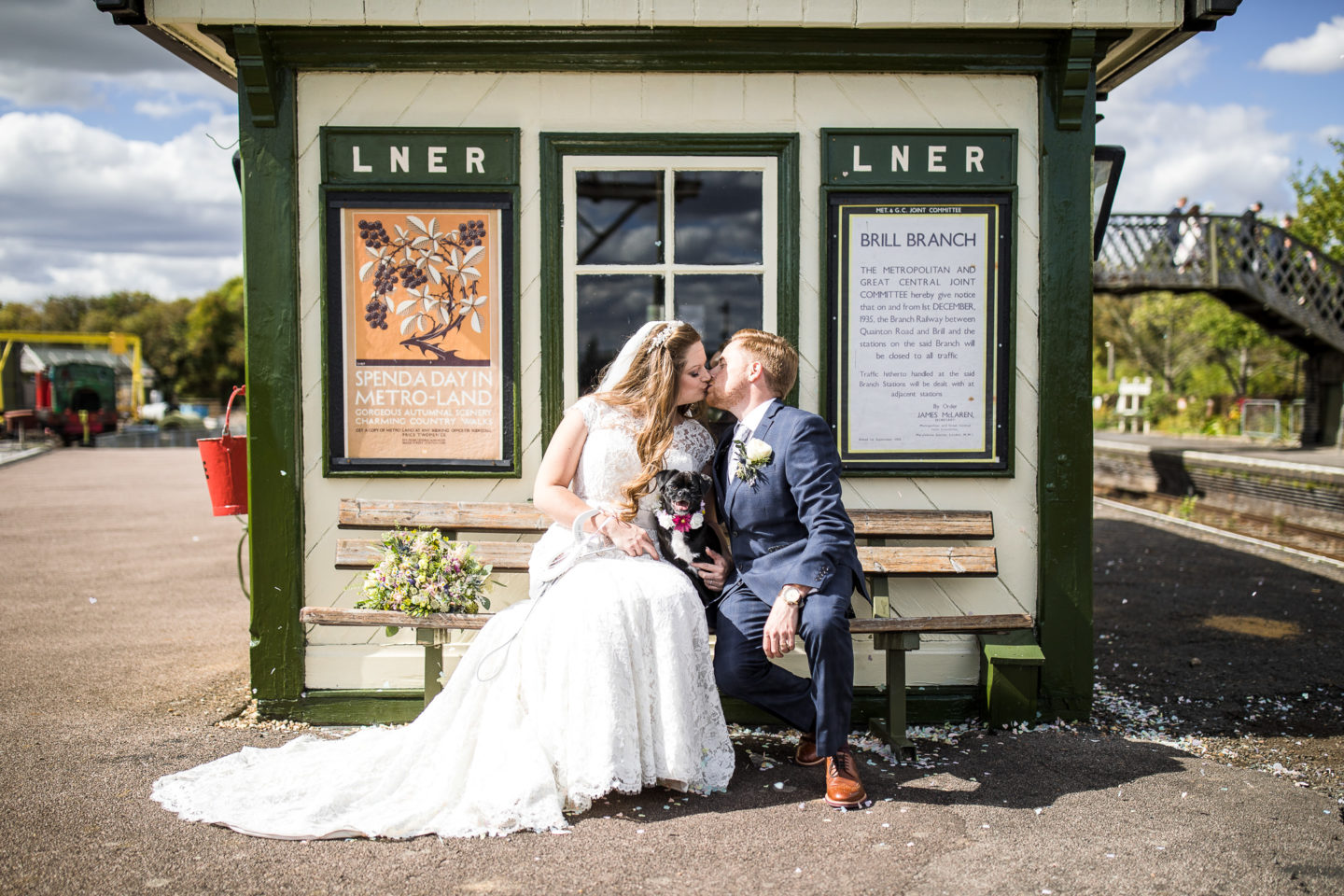 Vintage Disney Inspired Wedding at Buckinghamshire Railway Centre