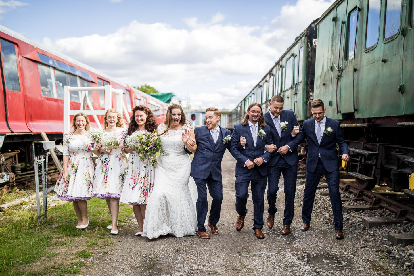 Vintage Disney Inspired Wedding at Buckinghamshire Railway Centre