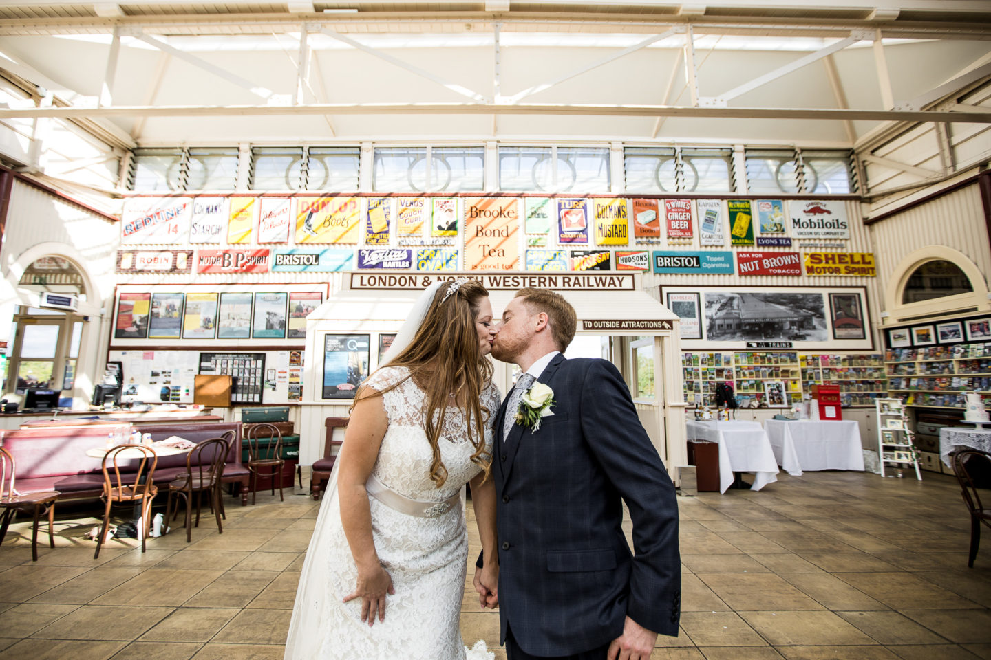 Vintage Disney Inspired Wedding at Buckinghamshire Railway Centre