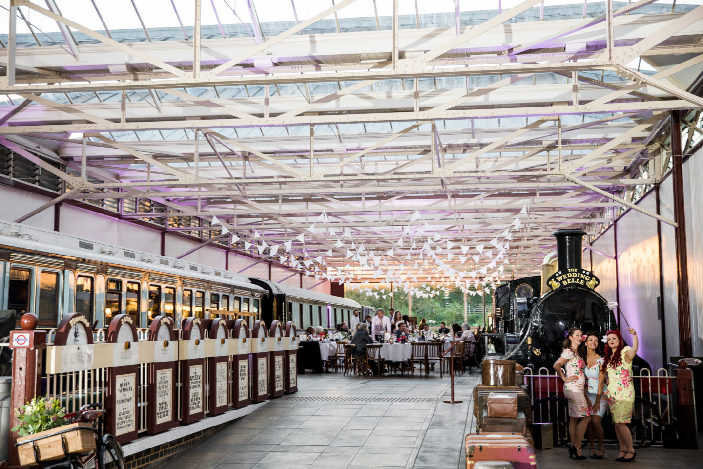 Vintage Disney Inspired Wedding at Buckinghamshire Railway Centre