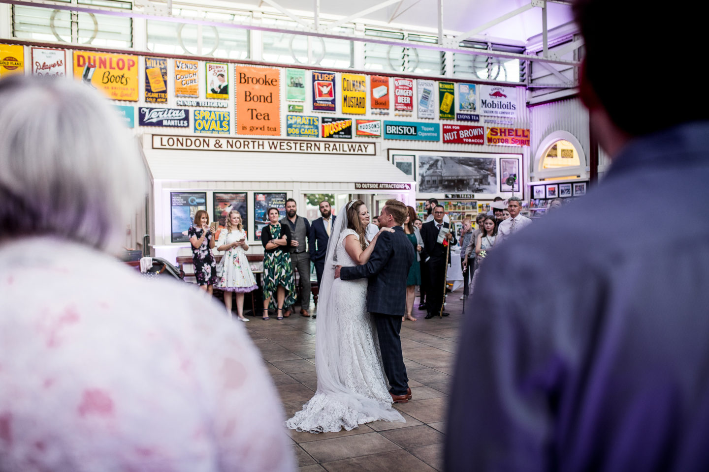 Vintage Disney Inspired Wedding at Buckinghamshire Railway Centre