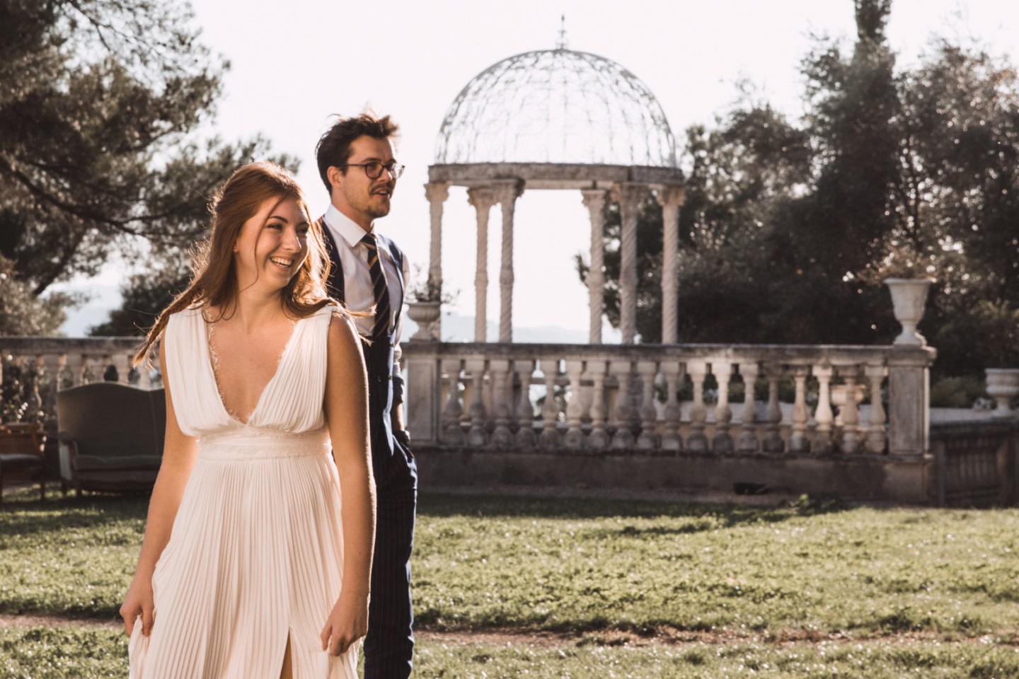 French Chic Picnic Wedding at Château Saint Georges, Grasse