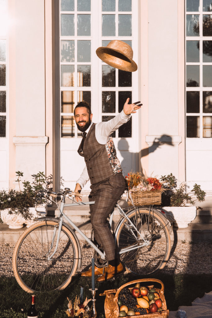 French Chic Picnic Wedding at Château Saint Georges, Grasse