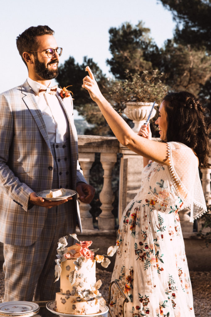 French Chic Picnic Wedding at Château Saint Georges, Grasse