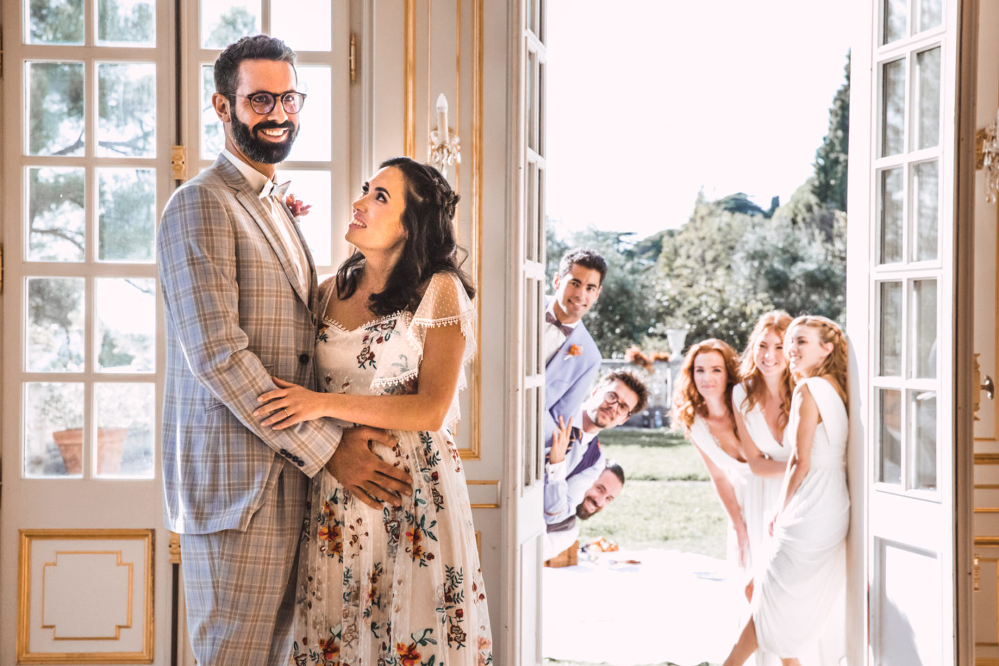 French Chic Picnic Wedding at Château Saint Georges, Grasse