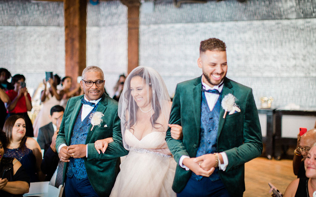 Gatsby Inspired Wedding At Dumbo Loft, New York City