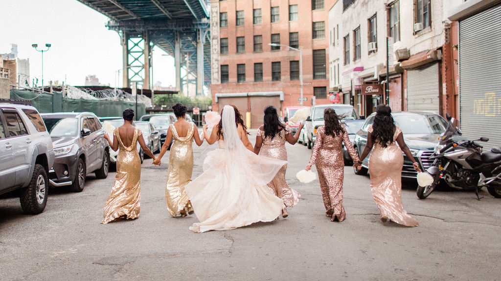 Gatsby Inspired Wedding At Dumbo Loft, New York City