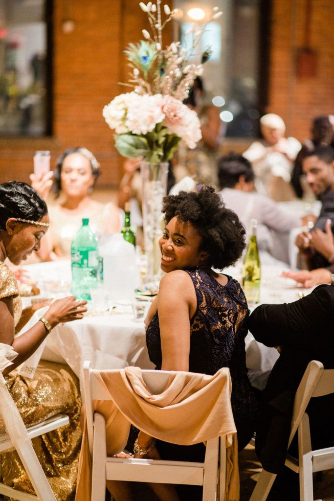 Gatsby Inspired Wedding At Dumbo Loft, New York City