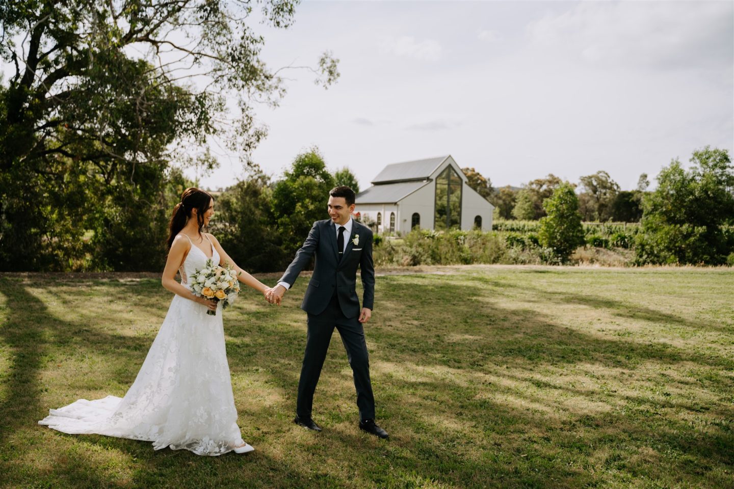 Romantic Vineyard Wedding In Yarra Valley Australia 
