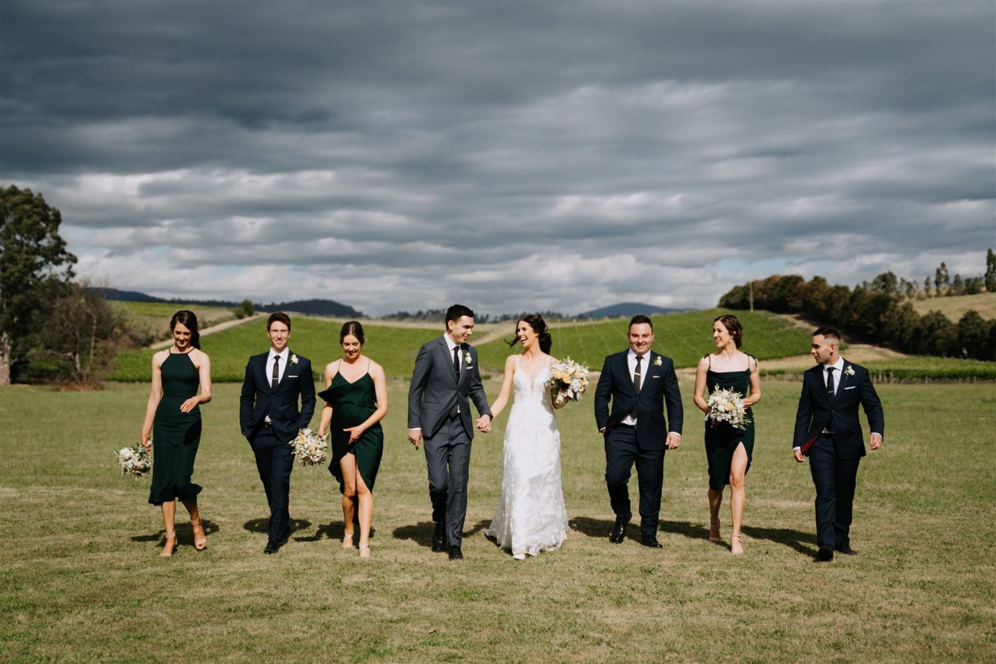 Romantic Vineyard Wedding In Yarra Valley Australia 