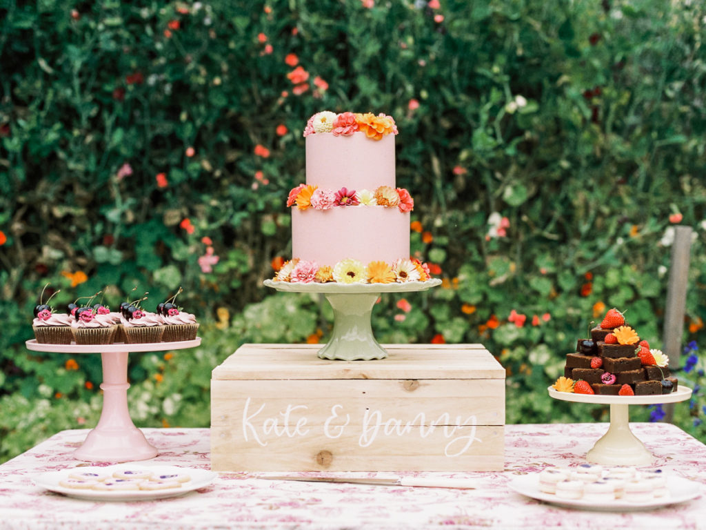 Sustainable Wedding With Spring Garden Styling At Kate's Garden Shropshire