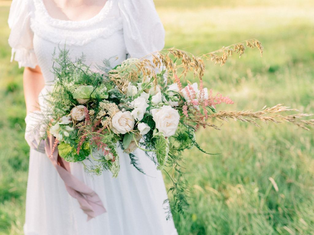 Sustainable Wedding With Spring Garden Styling At Kate's Garden Shropshire