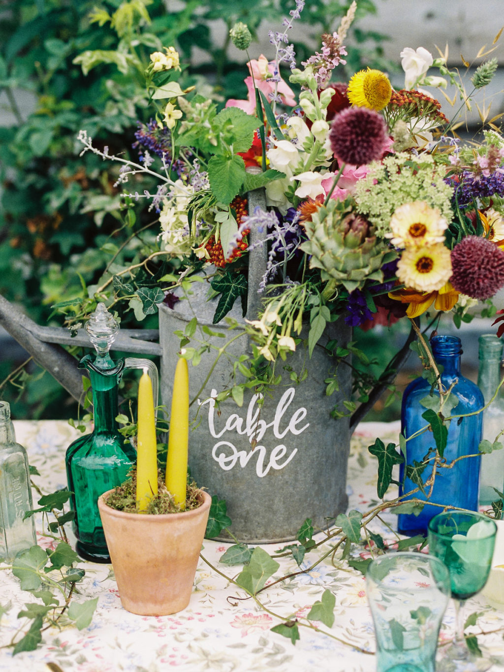 Sustainable Wedding With Spring Garden Styling At Kate's Garden Shropshire