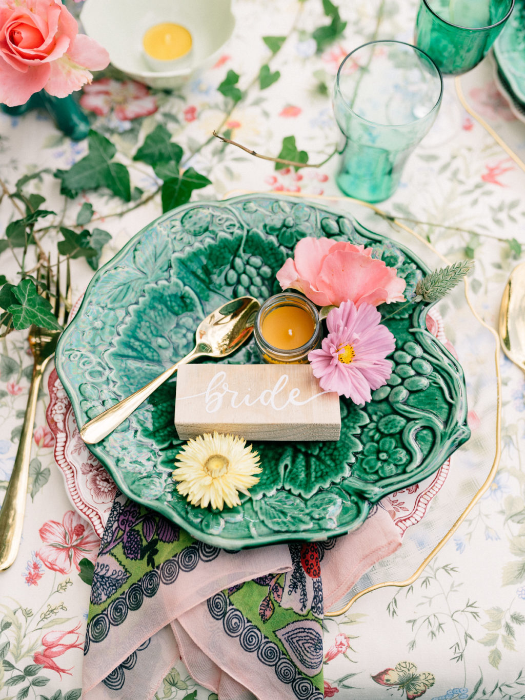 Sustainable Wedding With Spring Garden Styling At Kate's Garden Shropshire