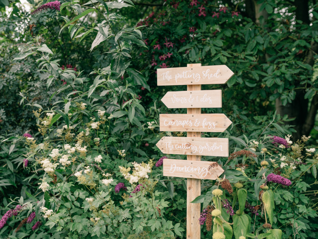 Sustainable Wedding With Spring Garden Styling At Kate's Garden Shropshire