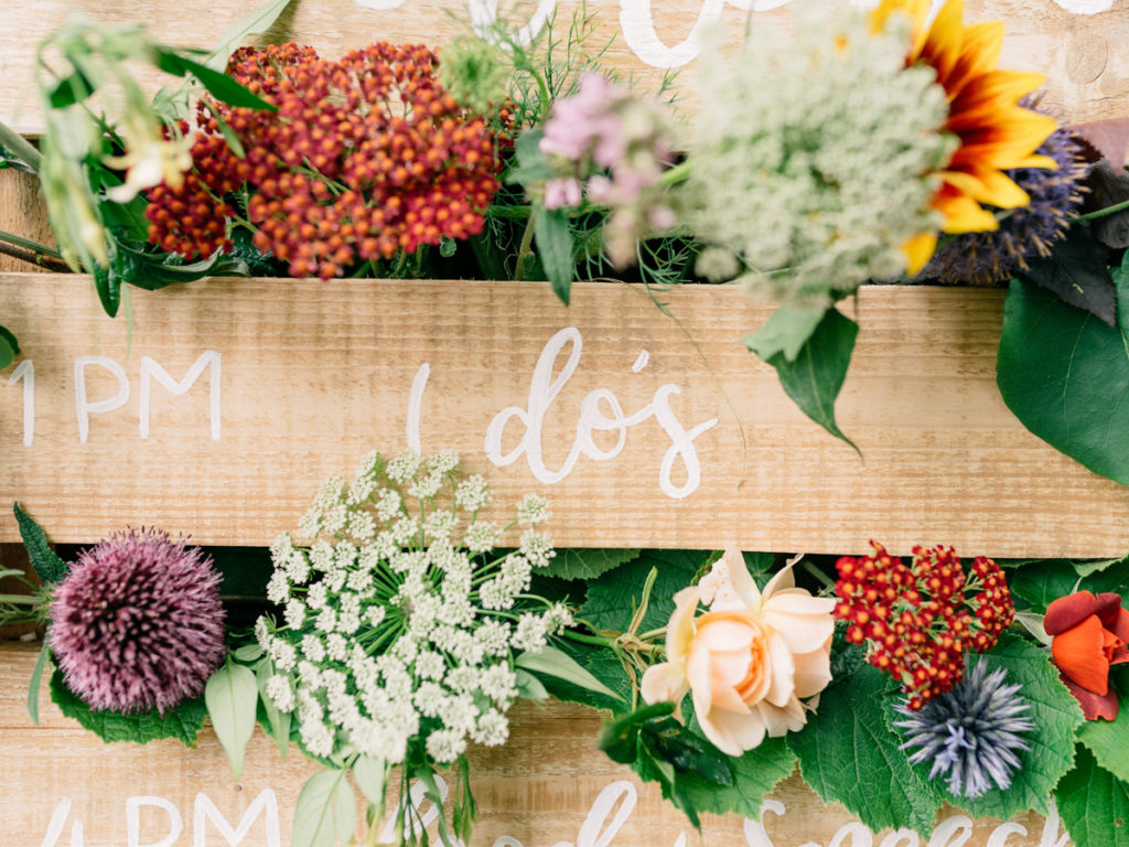 Sustainable Wedding With Spring Garden Styling At Kate's Garden Shropshire