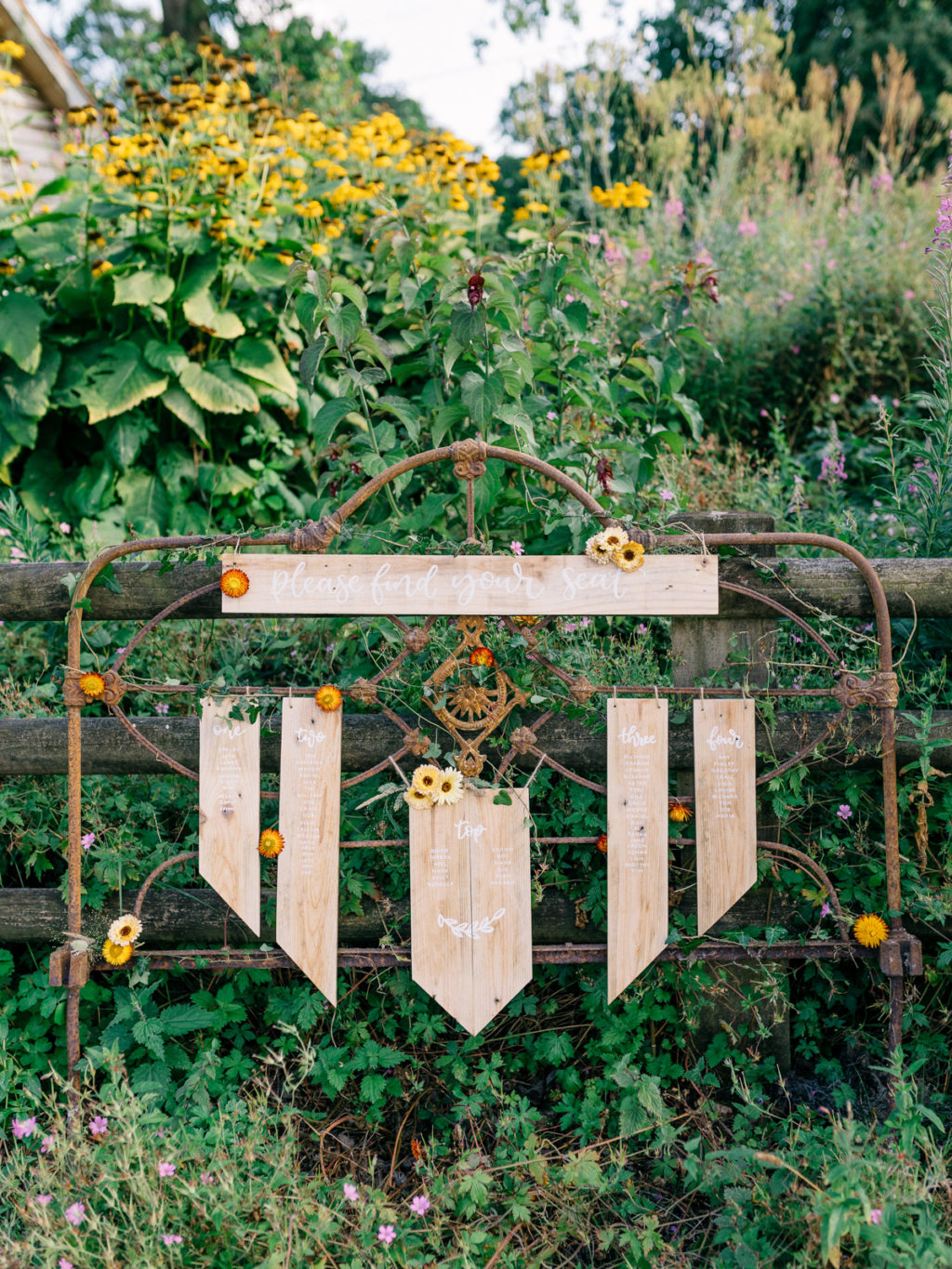 Sustainable Wedding With Spring Garden Styling At Kate's Garden Shropshire