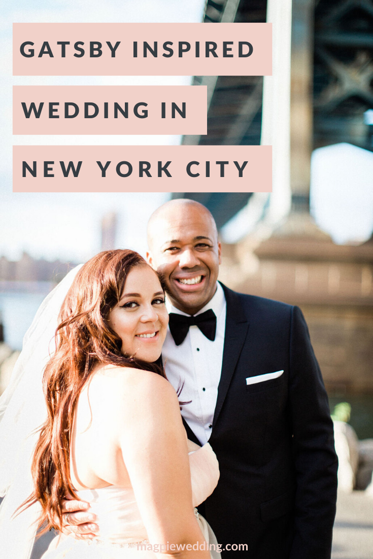 Gatsby Inspired Wedding At Dumbo Loft, New York City
