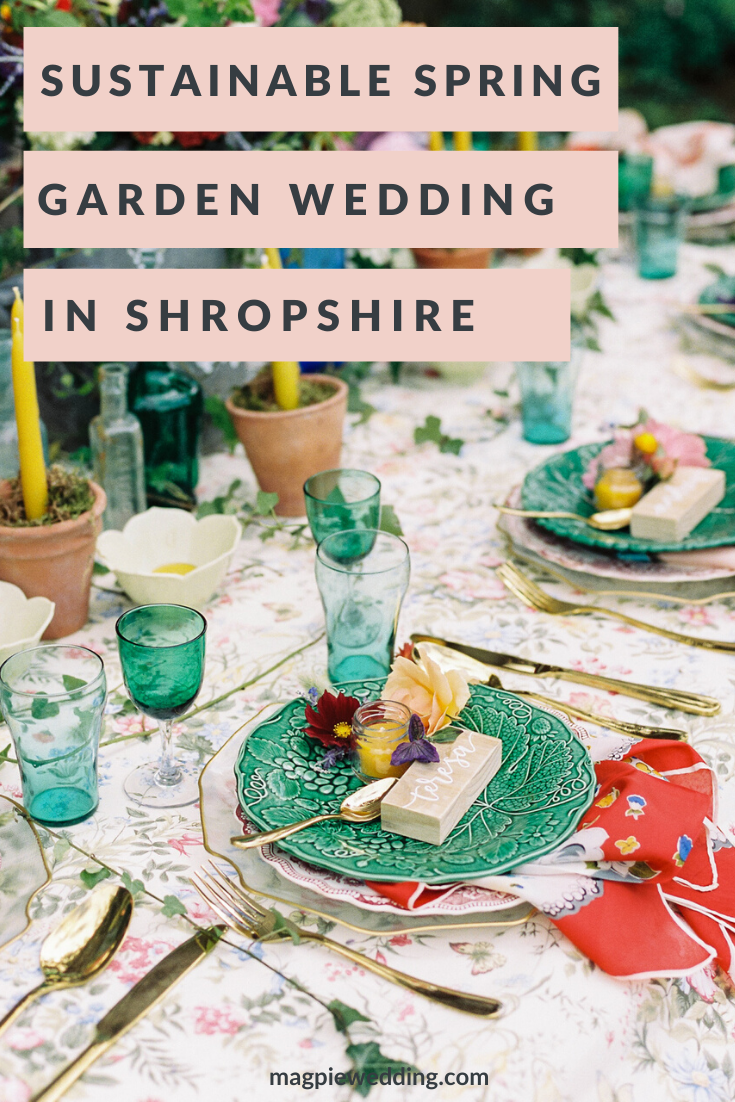 Sustainable Wedding Ideas With Spring Garden Styling At Kate's Garden Shropshire