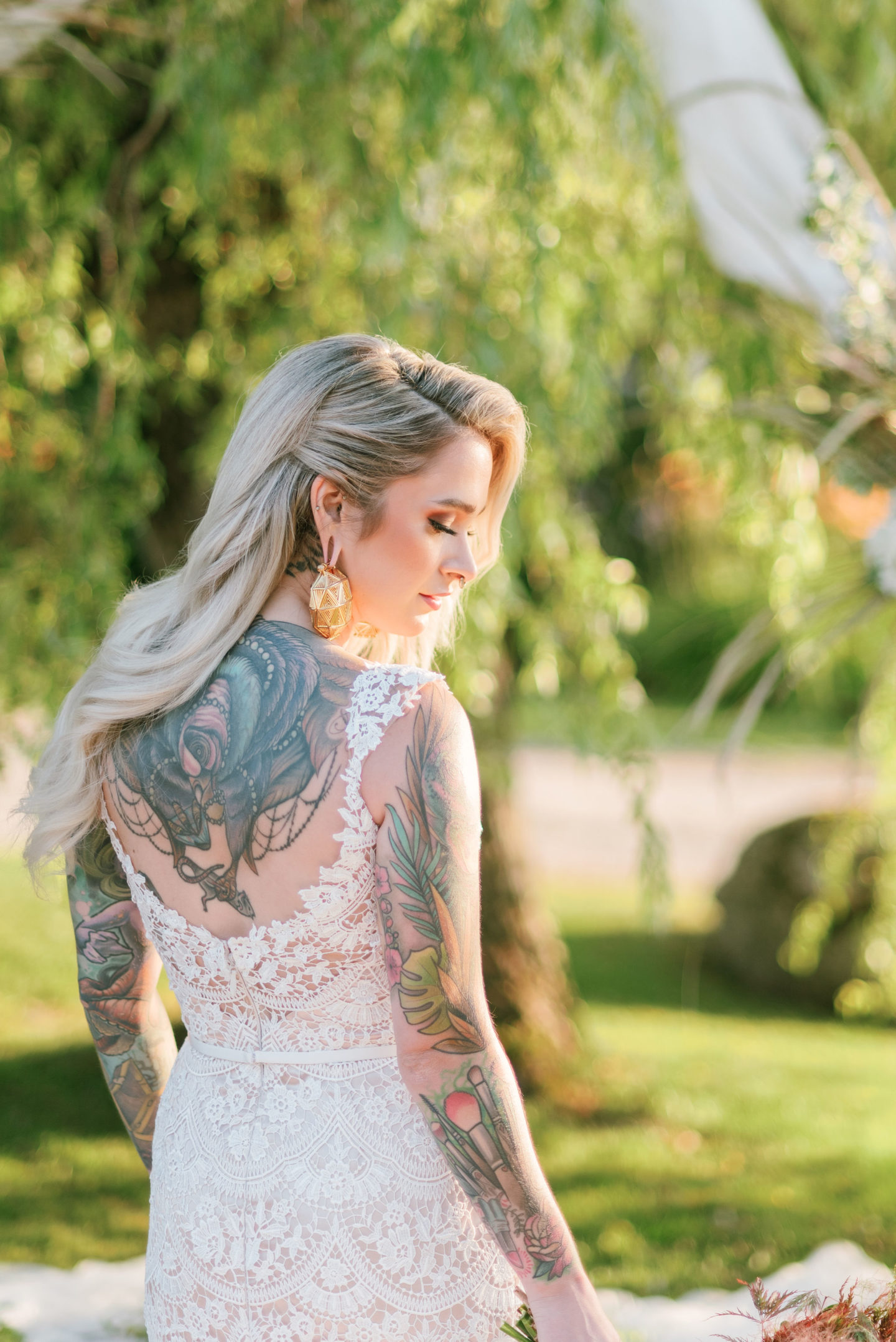 Luxe Coastal Boho Wedding at Anchorage House and Cottages Nova Scoatia