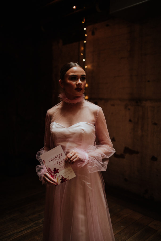 Bold Red and Pink Urban Wedding at LEAF Manchester 