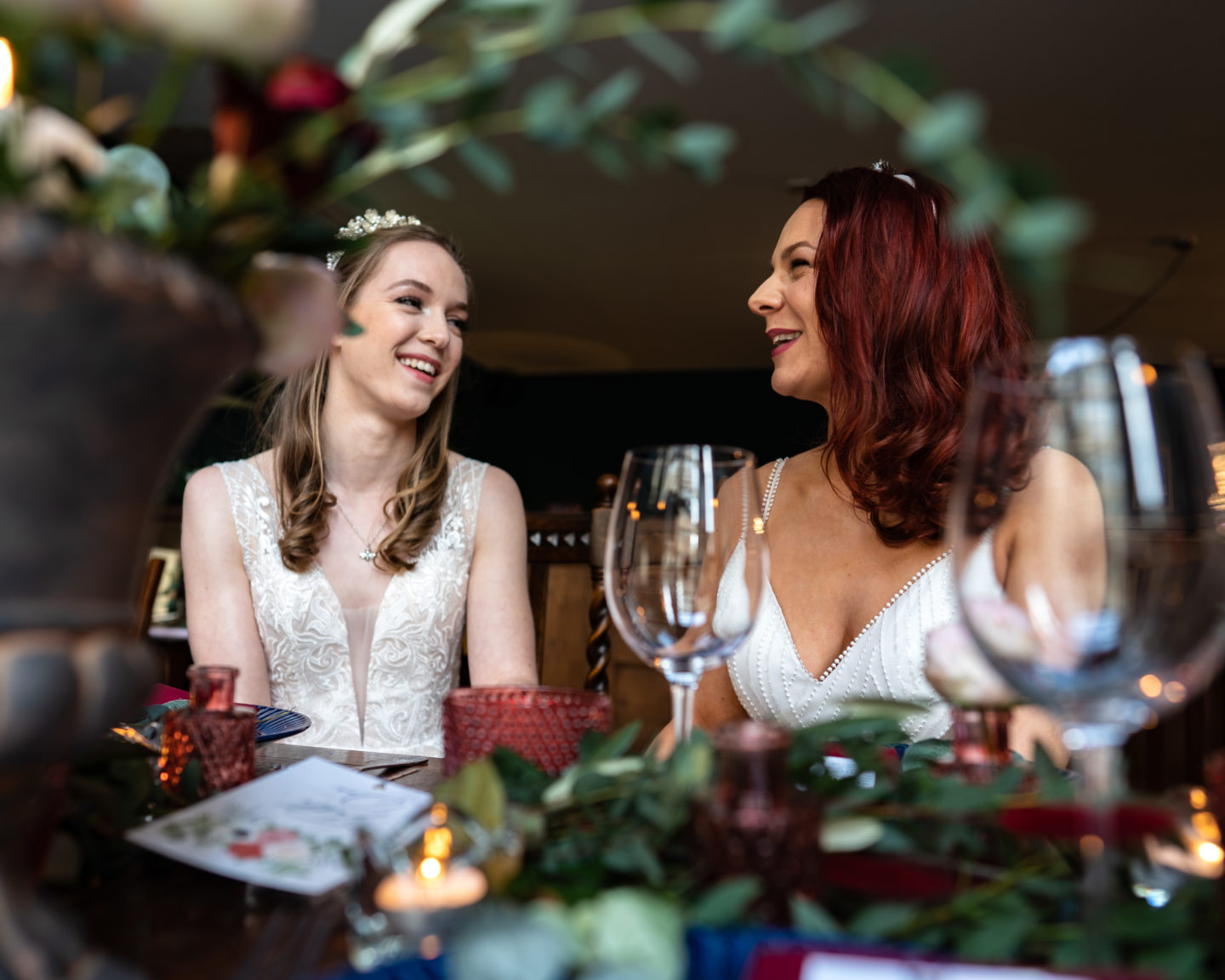 Same Sex City Wedding At The Royal Exchange Theatre, Manchester