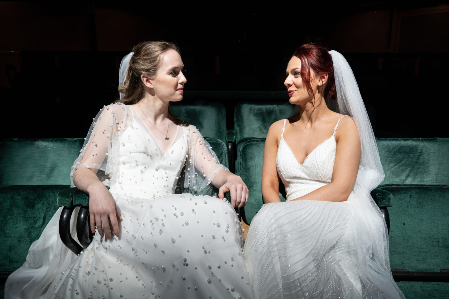 Same Sex City Wedding At The Royal Exchange Theatre, Manchester