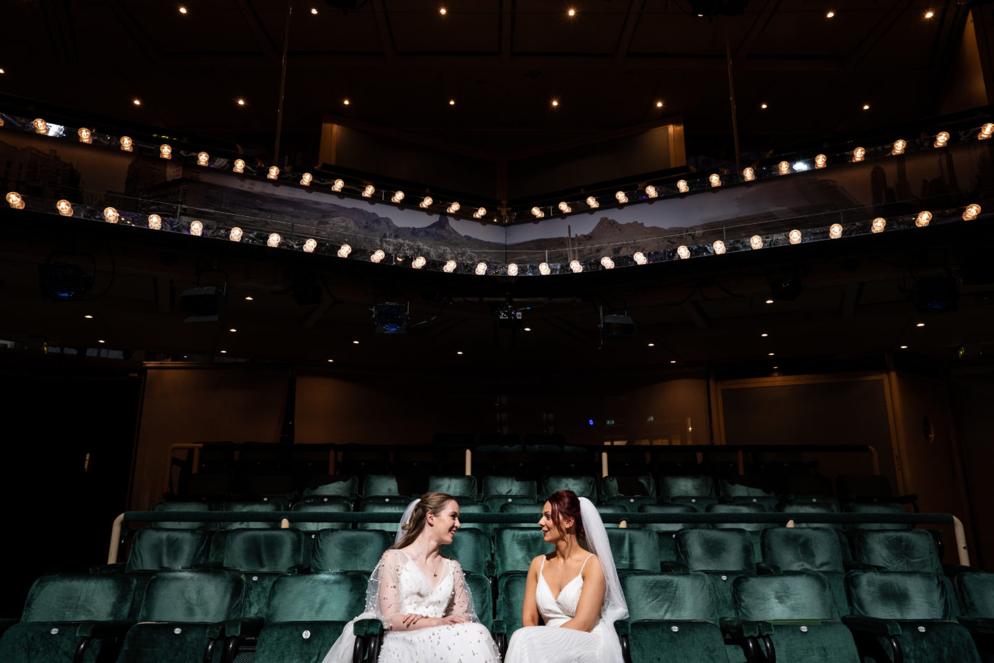 Same Sex City Wedding At The Royal Exchange Theatre, Manchester