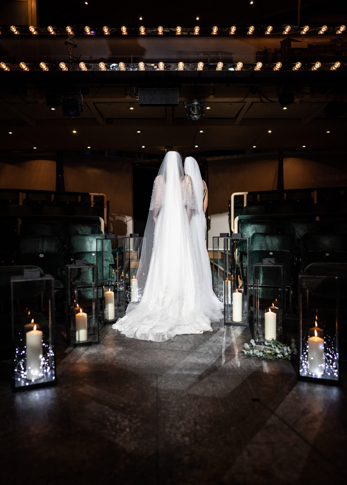 Same Sex City Wedding At The Royal Exchange Theatre, Manchester