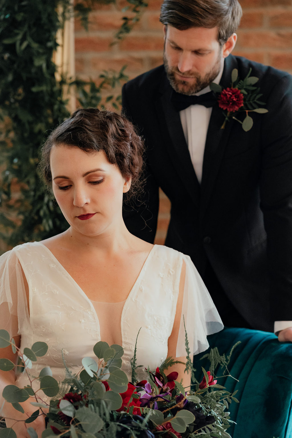 Art Deco Wedding Inspiration At The Manor Rooms, Drewton