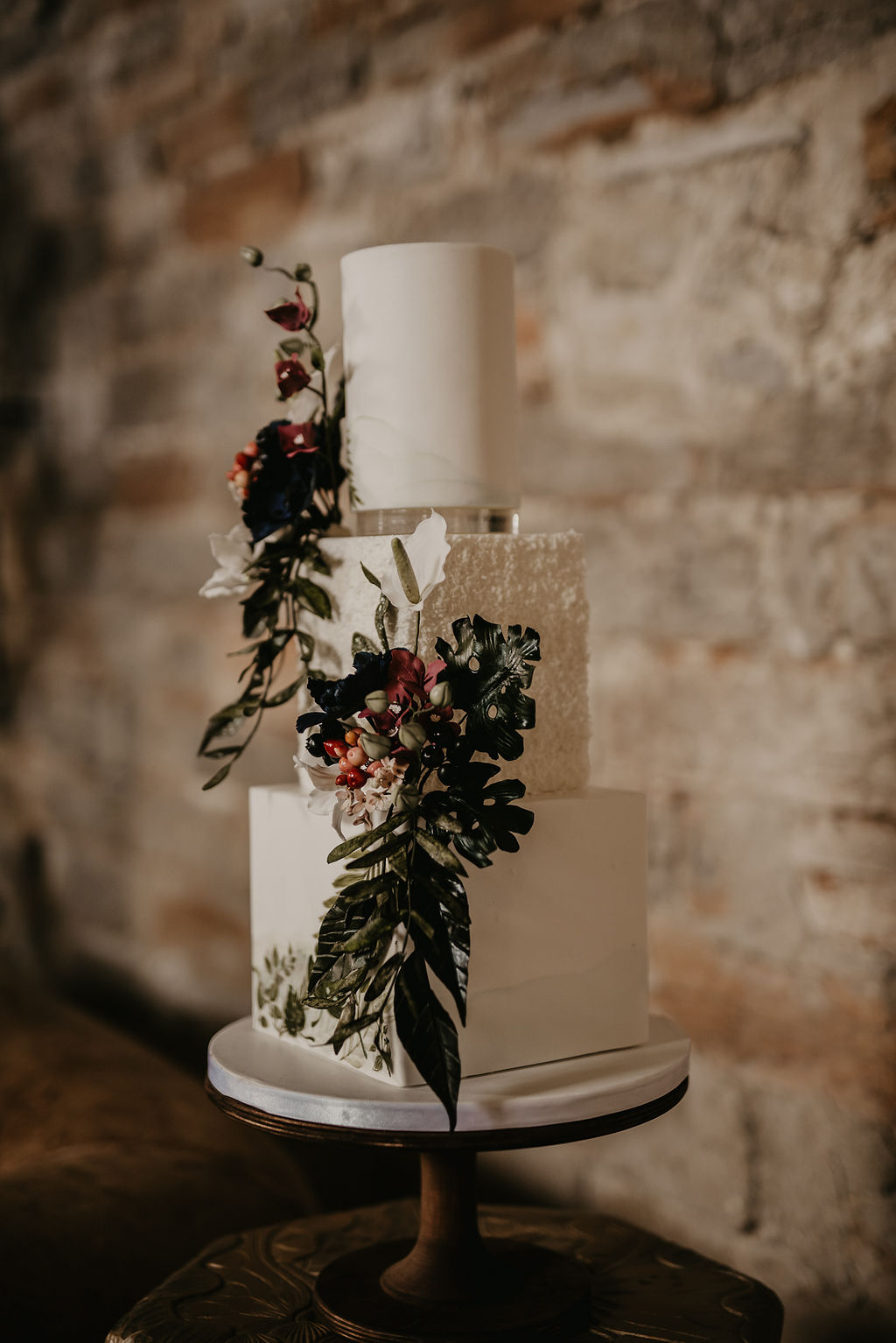 Tropical Luxe Wedding Inspiration At ​Almonry Barn, Somerset