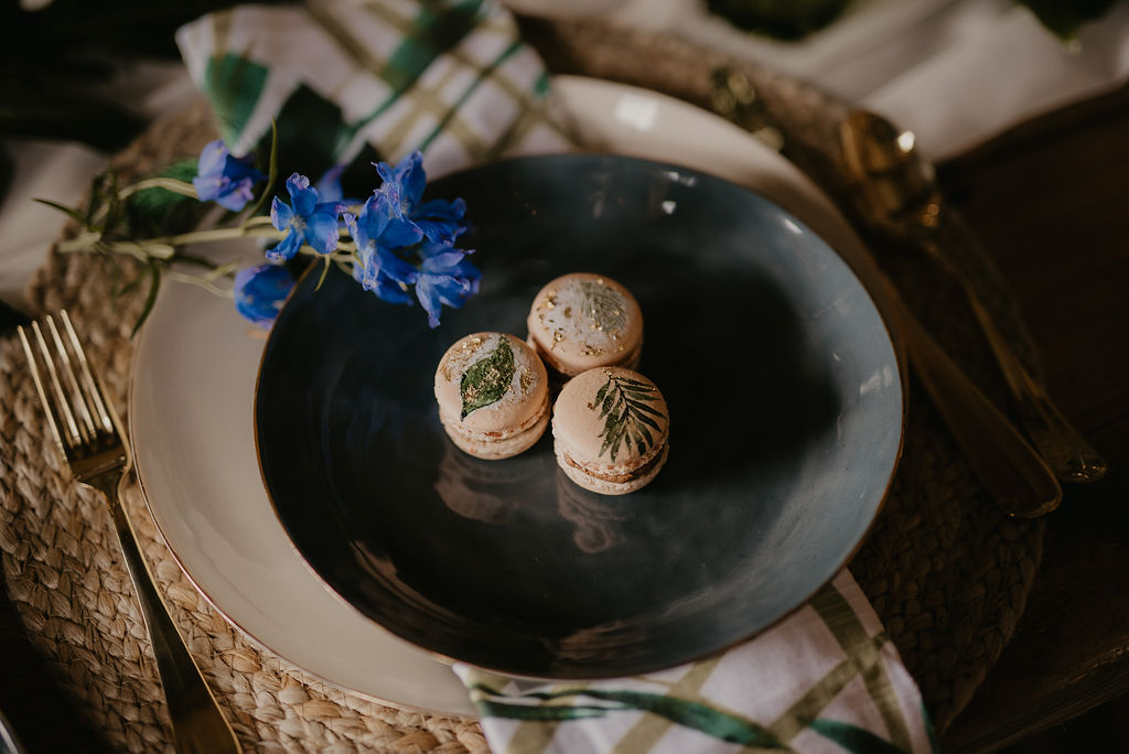 Tropical Luxe Wedding Inspiration At ​Almonry Barn, Somerset