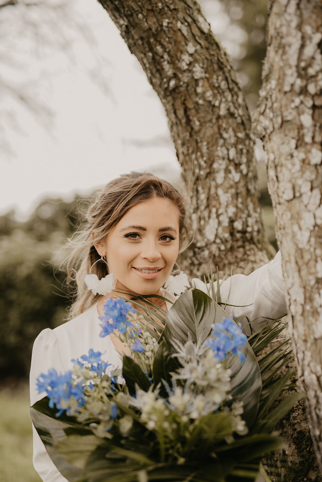 Tropical Luxe Wedding Inspiration At ​Almonry Barn, Somerset