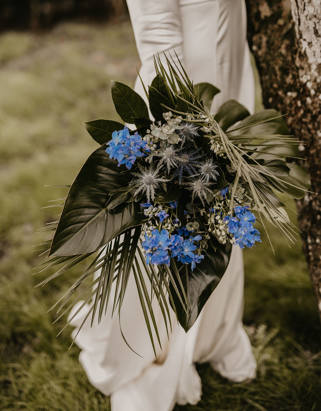 Tropical Luxe Wedding Inspiration At ​Almonry Barn, Somerset