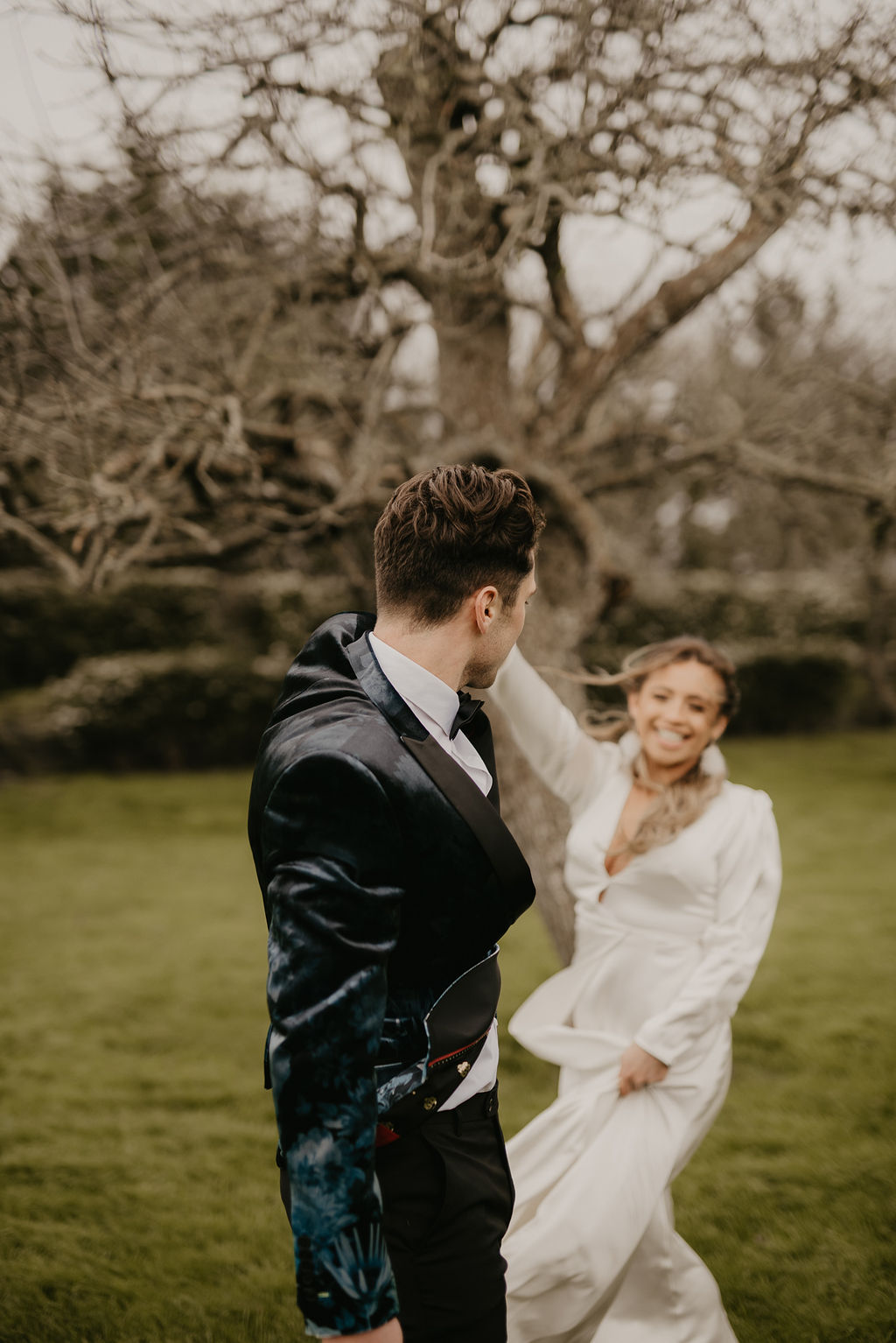 Tropical Luxe Wedding Inspiration At ​Almonry Barn, Somerset