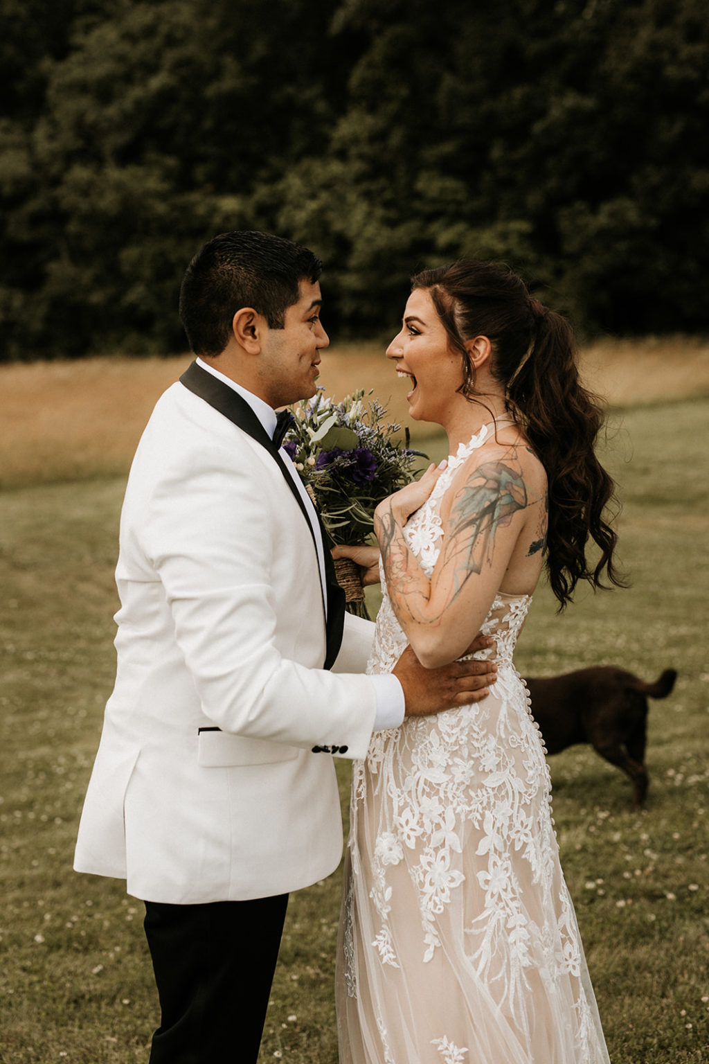 Rustic Luxe Ethical Wedding At Born To Run Farm, New Jersey