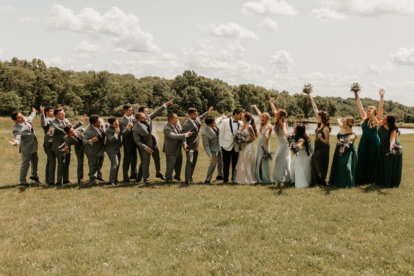 Rustic Luxe Ethical Wedding At Born To Run Farm, New Jersey